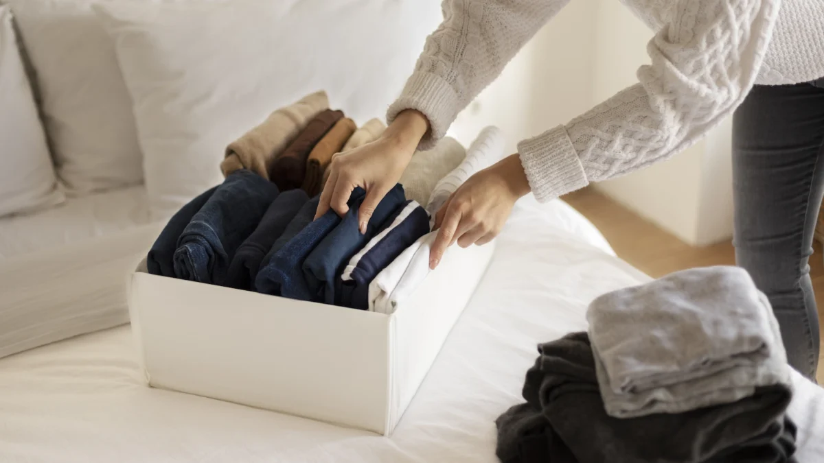 Хранение одежды в шкафу: как навести порядок на полках