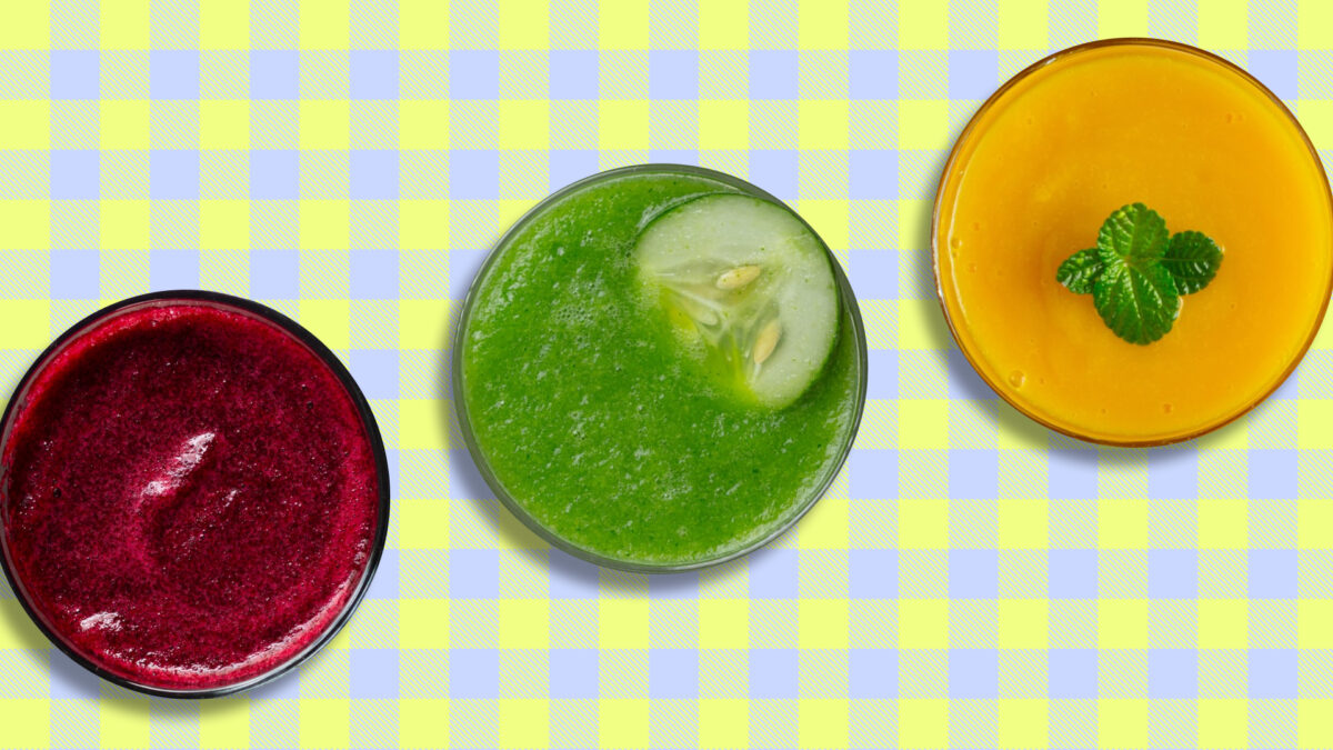 Свекольный, огуречный, тыквенный: топ-5 рецептов овощных смузи и их польза