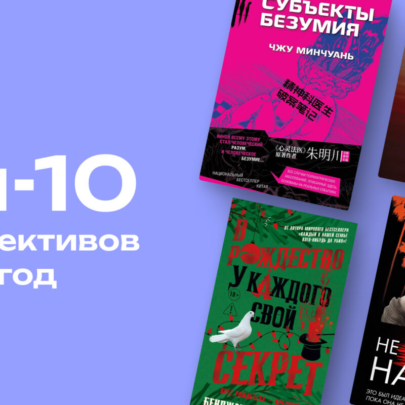 От рождественского преступления до похищения на ярмарке: топ-10 детективных романов 2025 года  