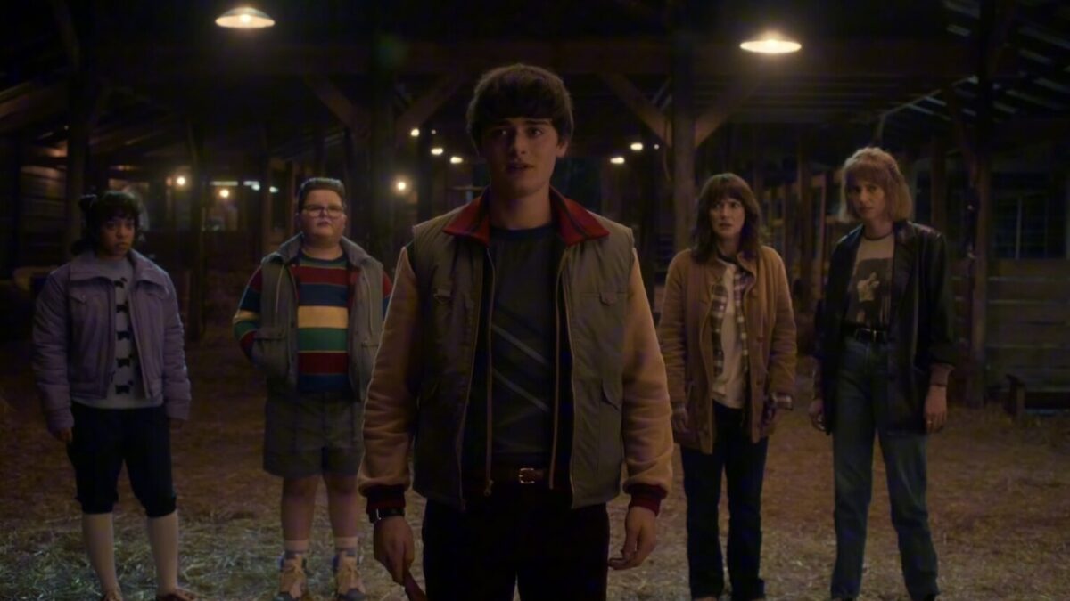 1_Кадр из сериала «Очень странные дела», 5 сезон (2025).