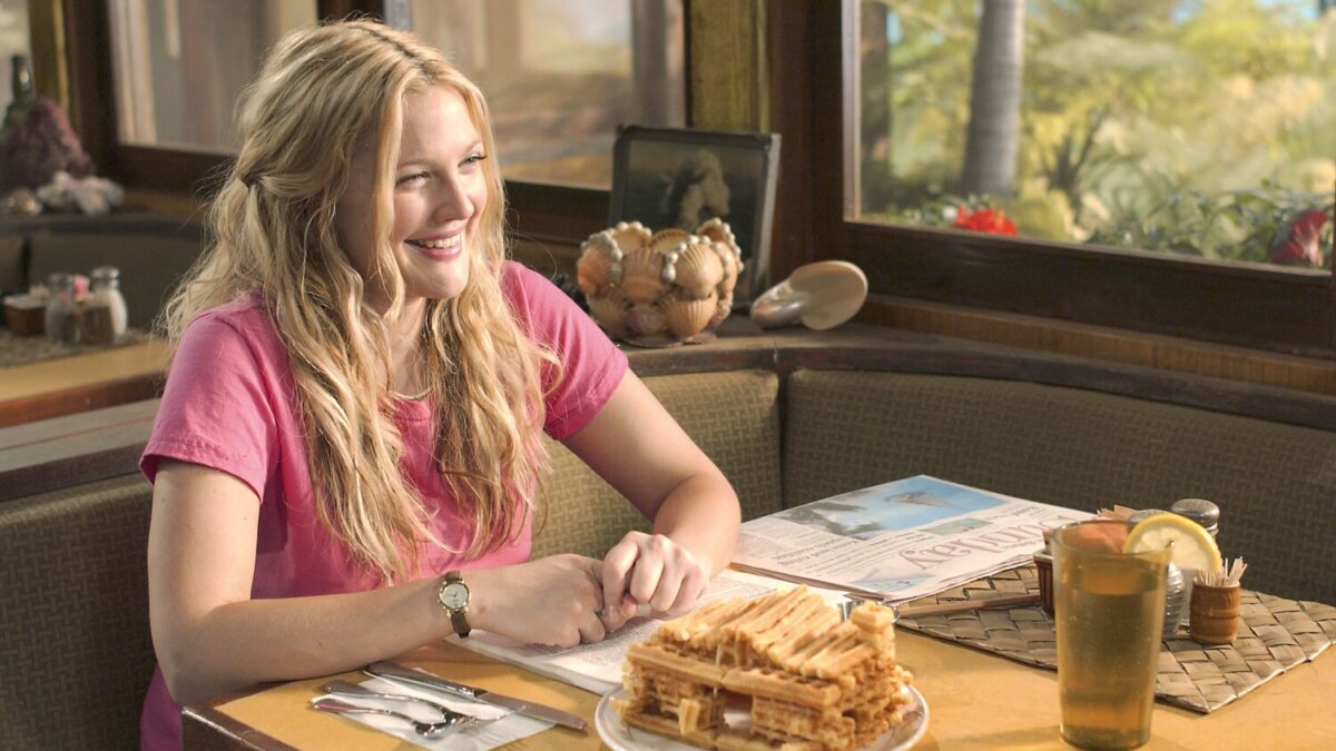 Кадр из фильма «50 первых поцелуев», 2005.