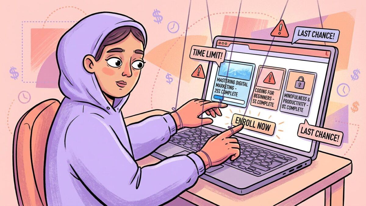 «Купил и не прошёл»: как выбрать онлайн-курс и не потратить деньги впустую? 