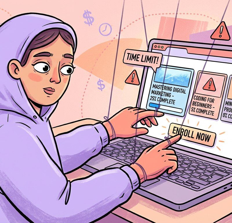 «Купил и не прошёл»: как выбрать онлайн-курс и не потратить деньги впустую? 