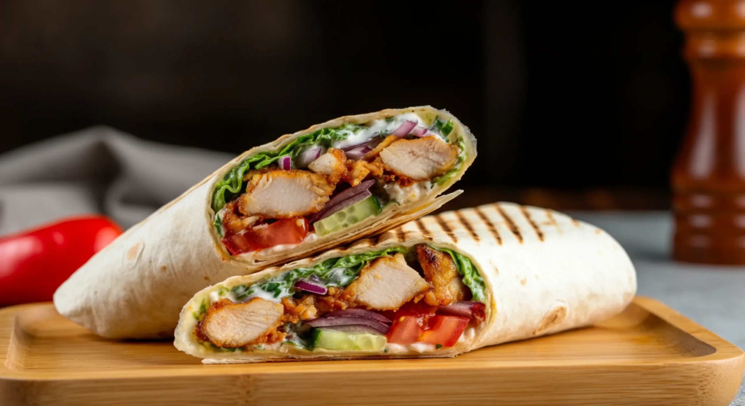 Домашняя шаурма с курицей: хрустящая корочка, сочная начинка и максимум удовольствия