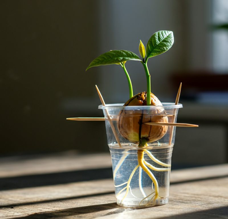 Как прорастить косточку авокадо