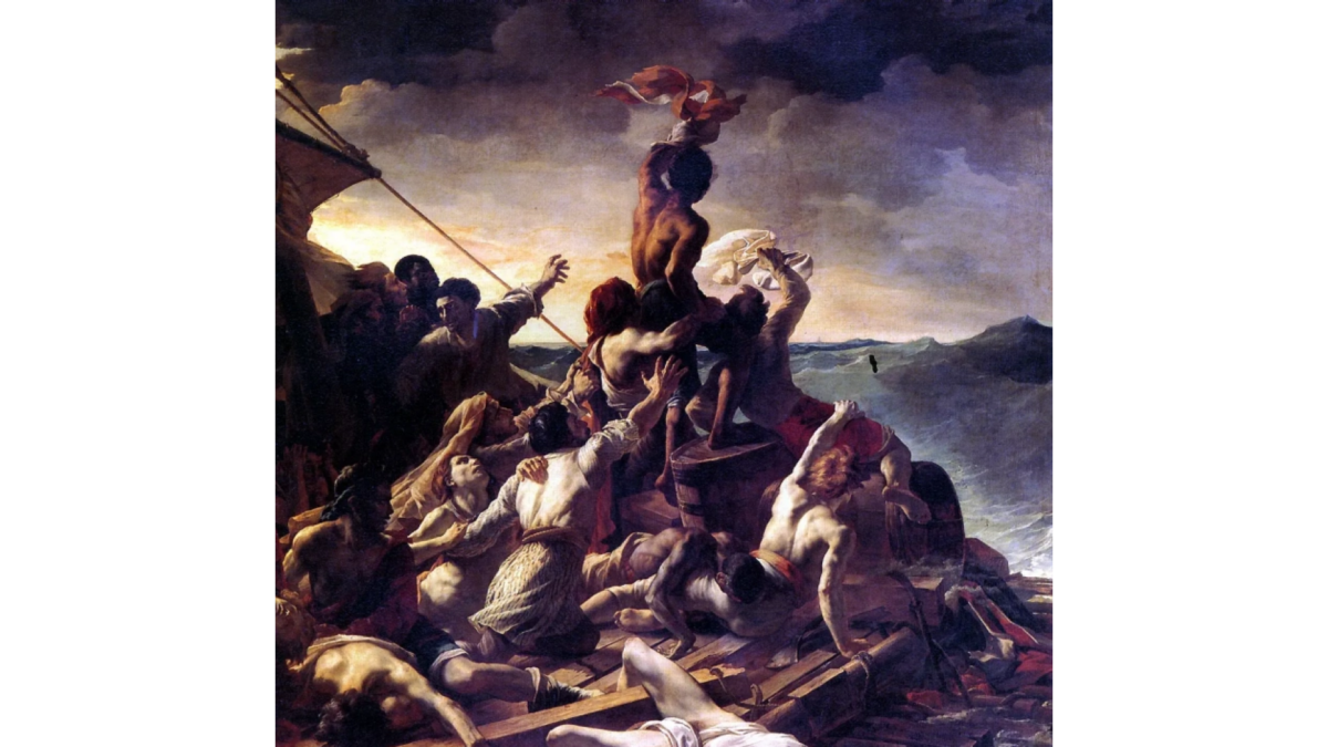 Теодора Жерико «Плот фрегата „Медуза“», 1819 г. Фото: artchive