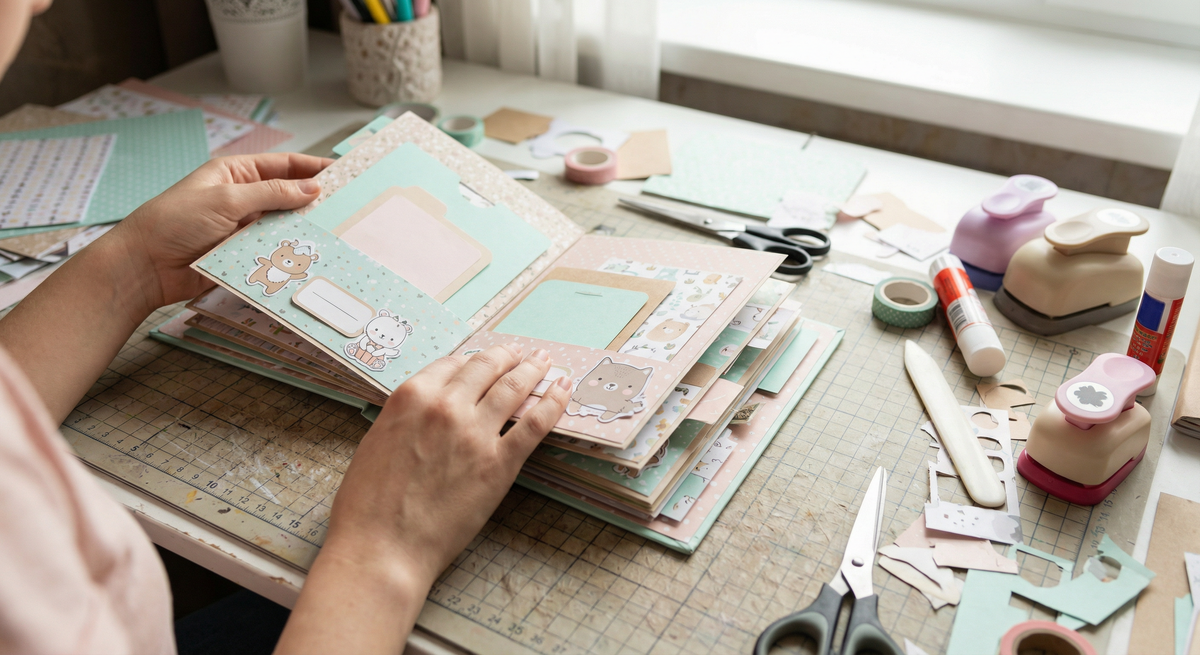 Скрапбукинг для новичков: инструменты, стили и первые шаги