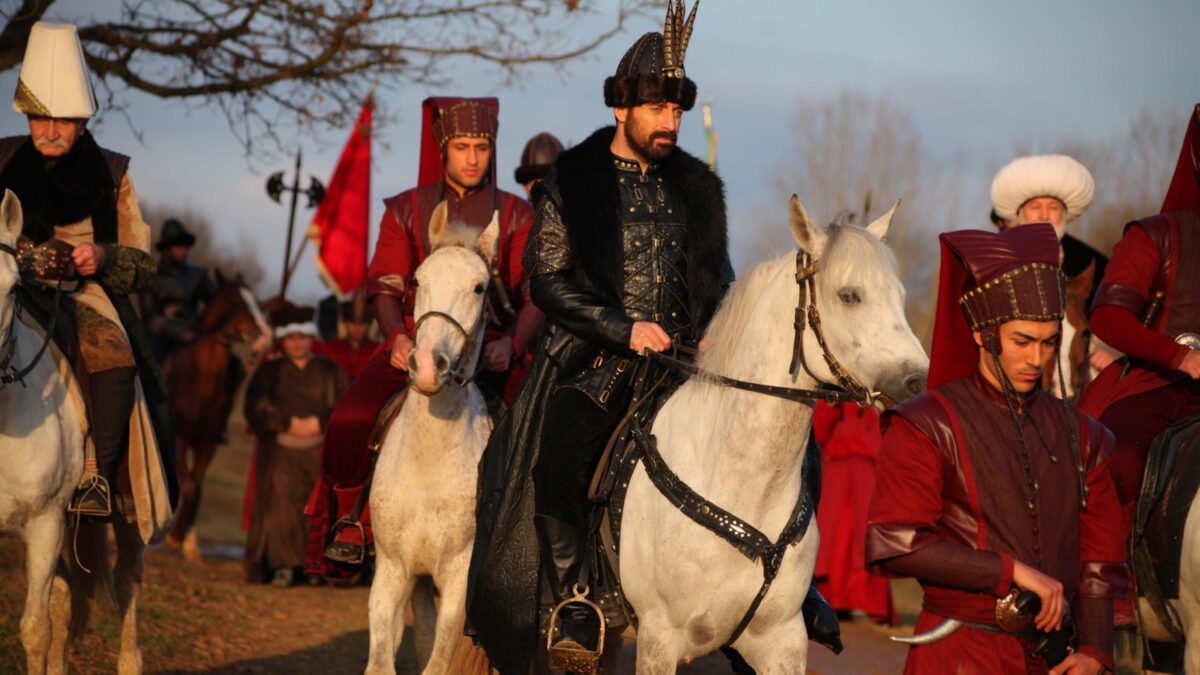 Кадр из сериала «Великолепный век» (2011-2014).