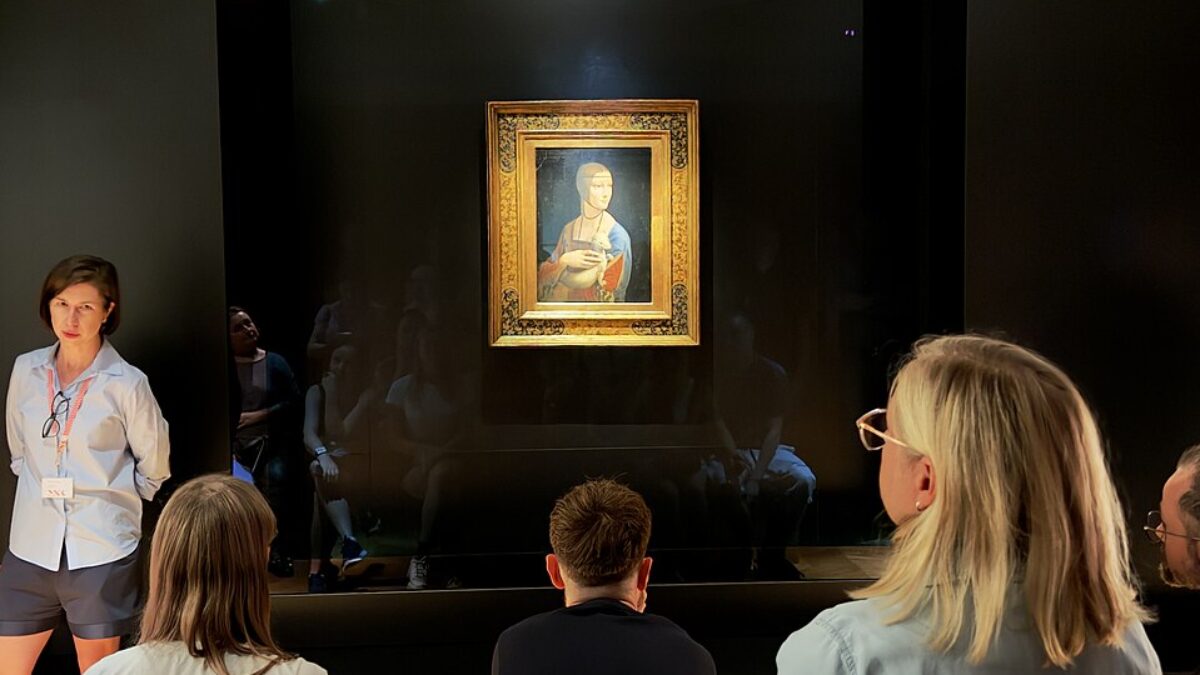 Дама с горностаем