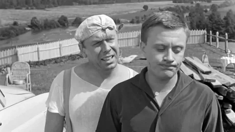 Кадр из фильма «Берегись автомобиля», 1966.