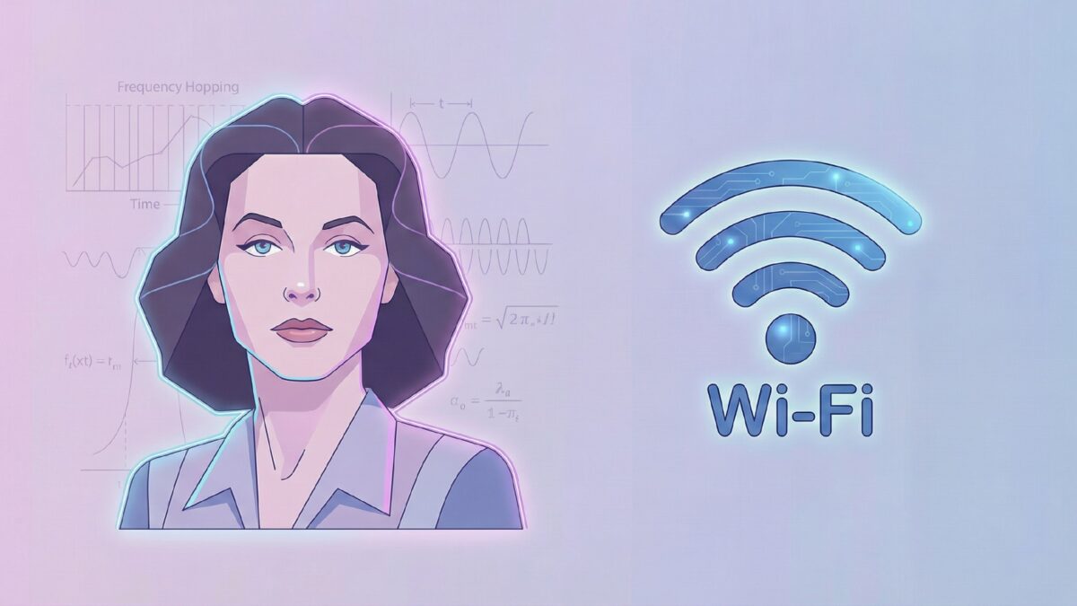 Wi-Fi, GPS, Bluetooth – Хеди Ламарр
