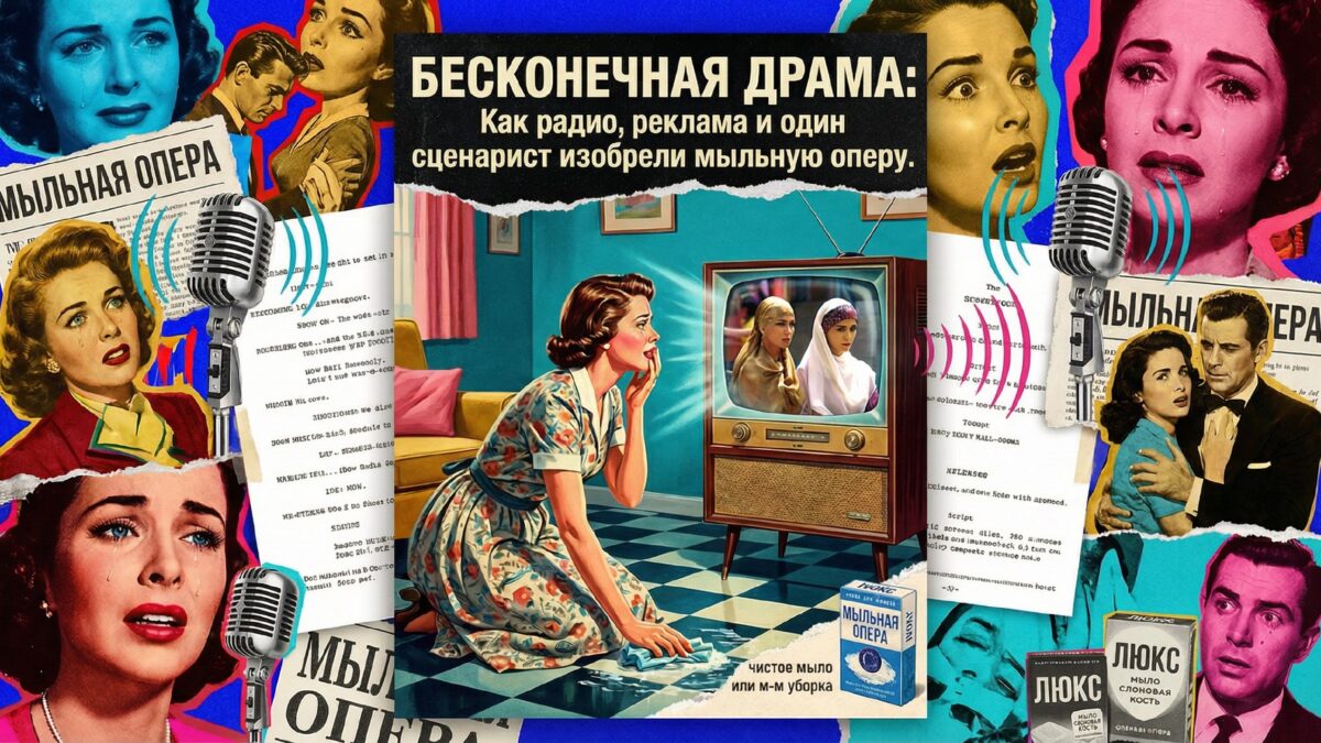 Бесконечная драма: как радио, реклама и одна сценаристка придумали мыльную оперу