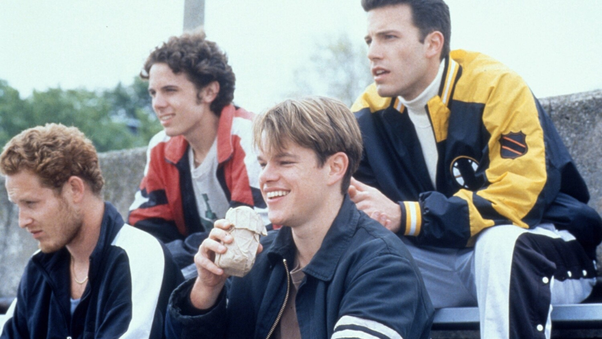 Кадр из фильма «Умница Уилл Хантинг», 1997.