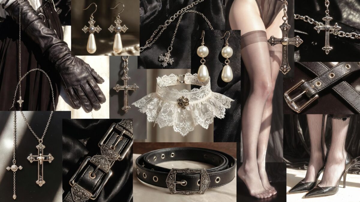 Готический гламур: новый тренд-2026. Как создать готик-образ