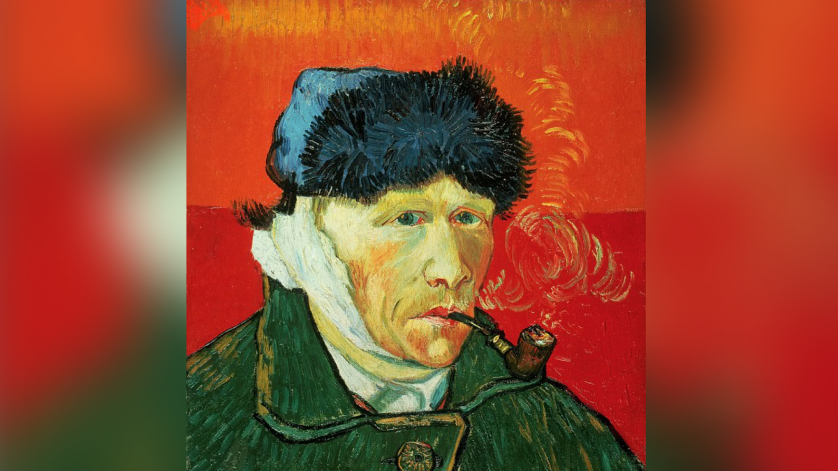 Винсент Ван Гог, «Автопортрет с отрезанным ухом и трубкой», 1888 год. Фото: gallerix