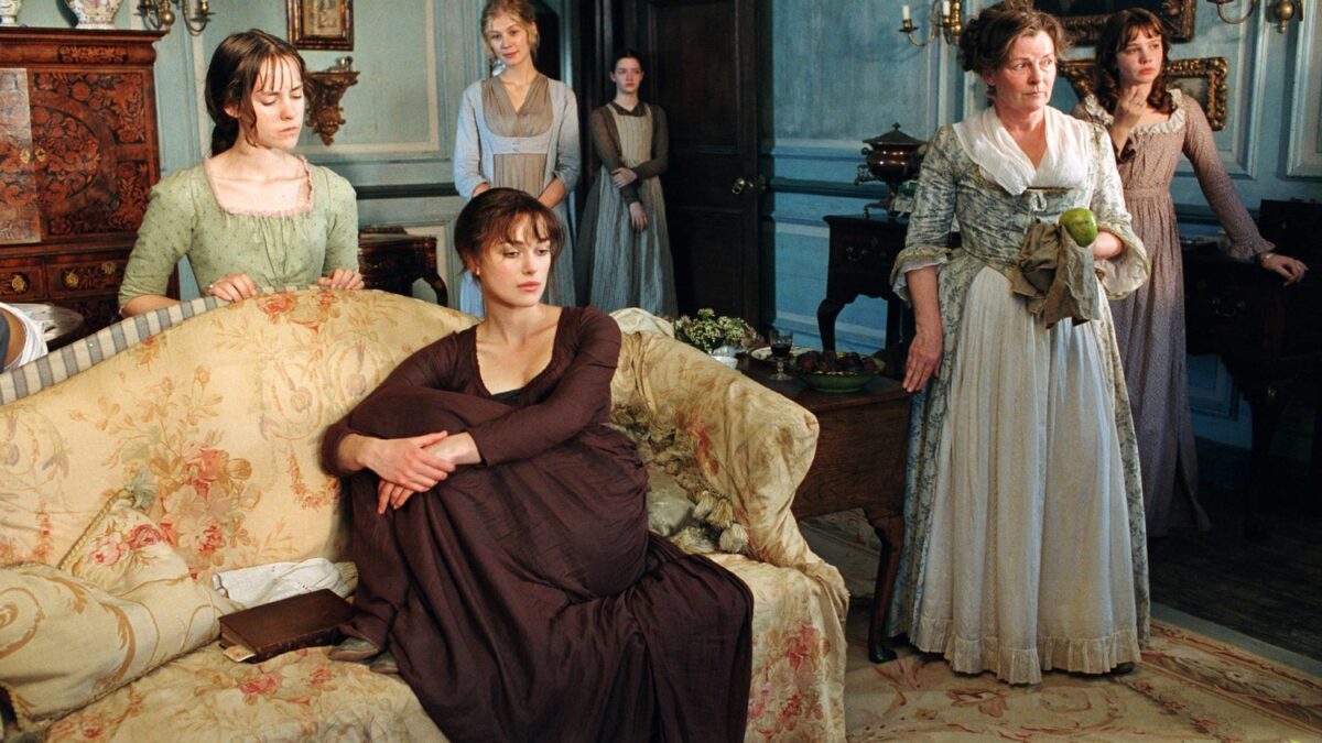 Кадр из фильма «Гордость и предубеждение» (2005) 