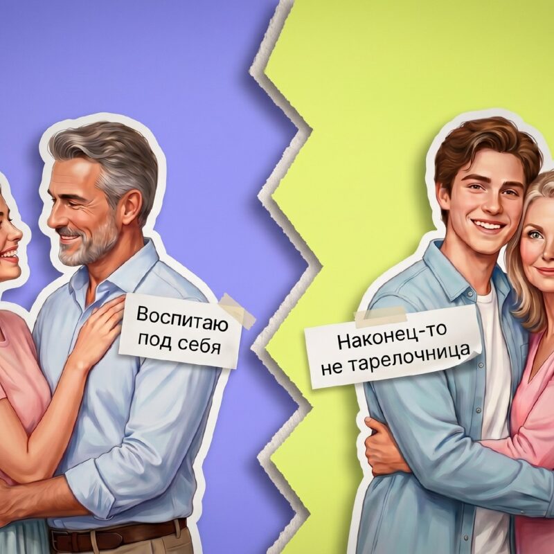 Милфы, альфонсы и неравные браки: какая разница оптимальна для вступления в отношения?