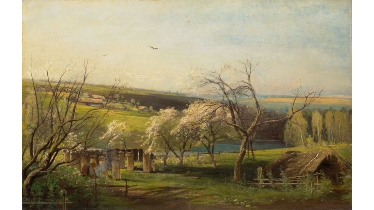 «Сельский вид», 1867. Фото: Сайт Третьяковской галереи