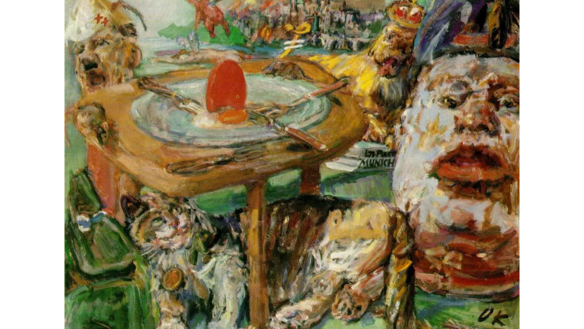 Оскар Кокошка «Красное яйцо», 1941. Фото: artchive