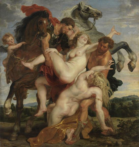 «Похищение дочерей Левкиппа» (ок. 1617). Старая пинакотека