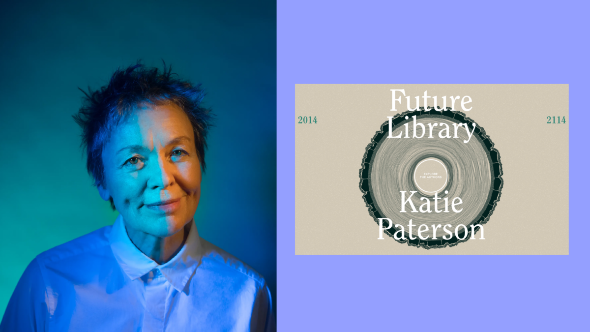 Лори Андерсон написала книгу, которую 88 лет никто не прочтёт
